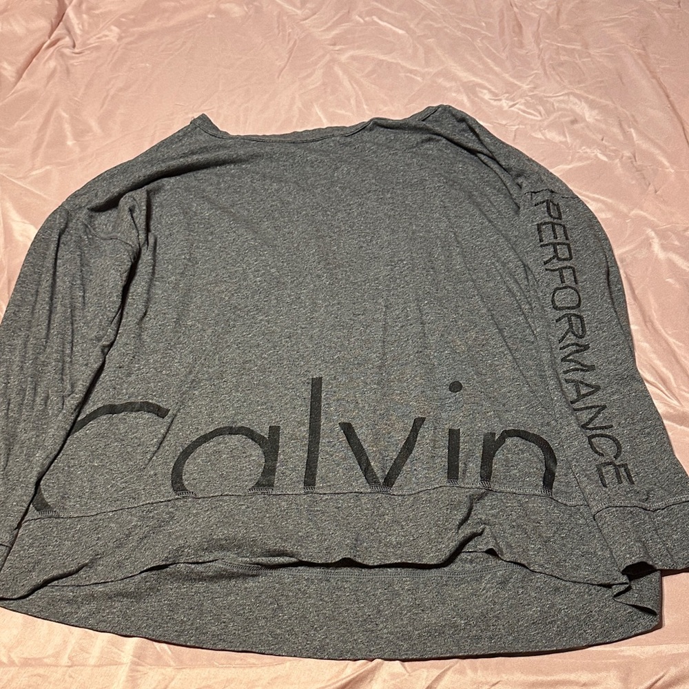 Calvin Klein Charcoal Long Sleeve Shirt